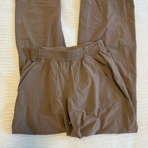 lululemon athletica Tan Wide Leg Pants